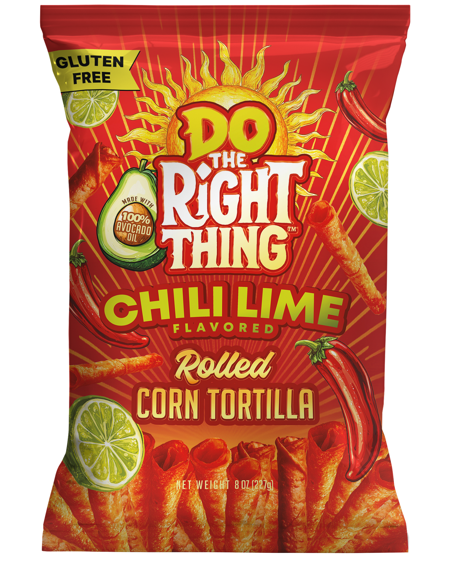 Rolled Corn Tortillas | Chili Lime