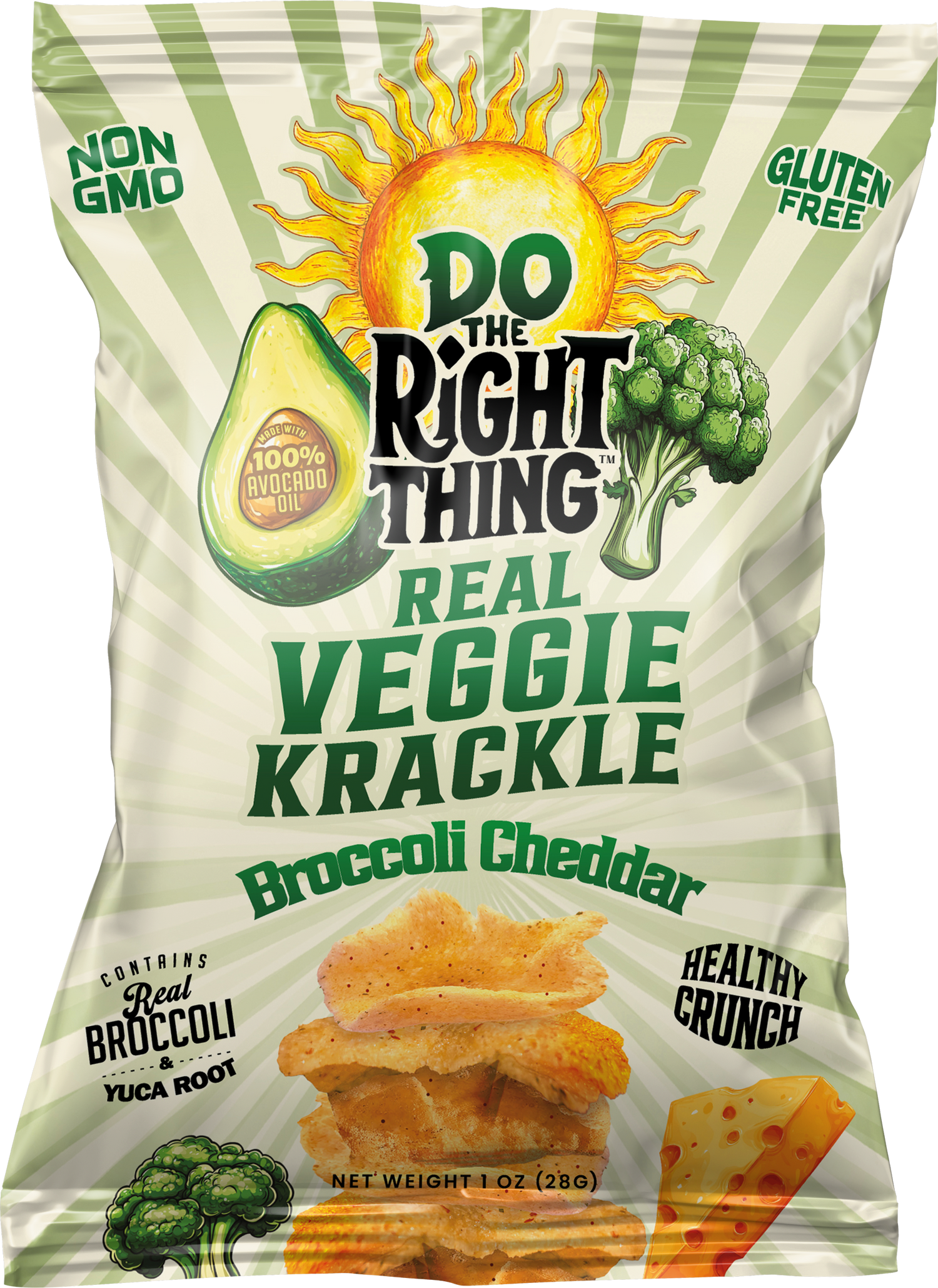 Veggie Krackle | Broccoli Cheddar